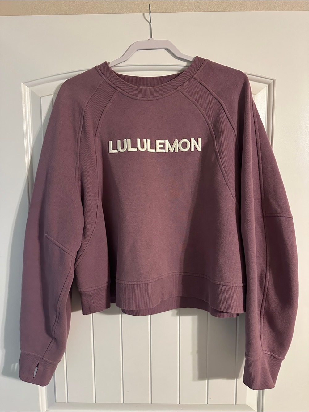 lululemon athletica Mauve Crewneck Pullover Sweatshirt
